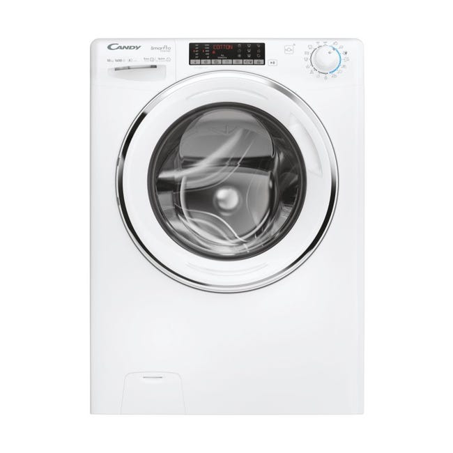 Candy Lavasciuga 10/6 Kg 1400 Giri A – Modello Bianco, 15 Programmi, Vapore, Display Touch, 85x60x54 Cm