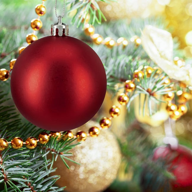 Palline Di Natale, Set 50 Palle Albero, Addobbi Natalizi, ∅ 6 Cm