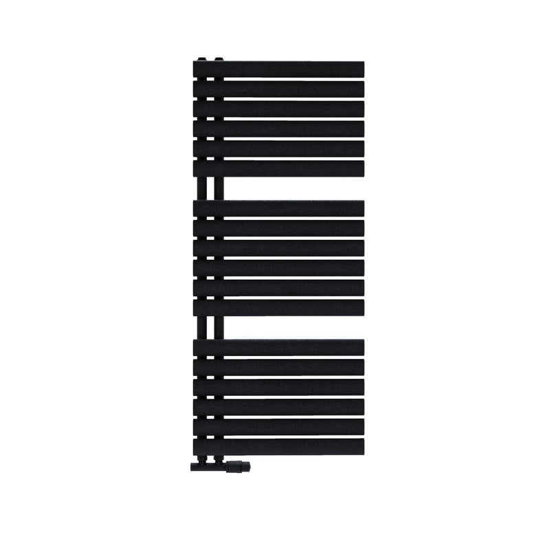 Grzejnik Flag bis 116.4x50 cm Czarny 675W Roz 5cm 10 Bar LUXRAD