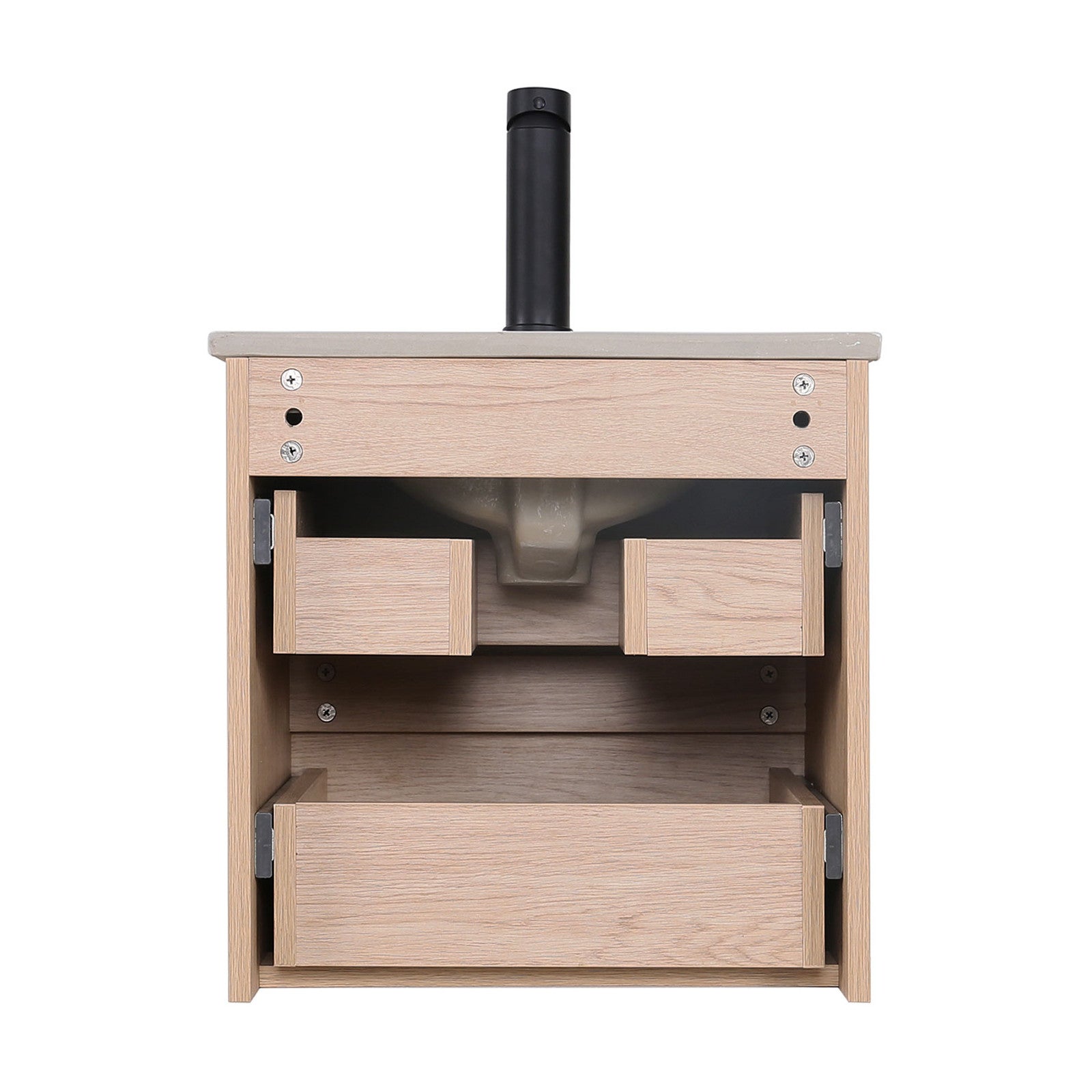 Meuble vasque SORRENTO 45cm et robinet chromé - 4