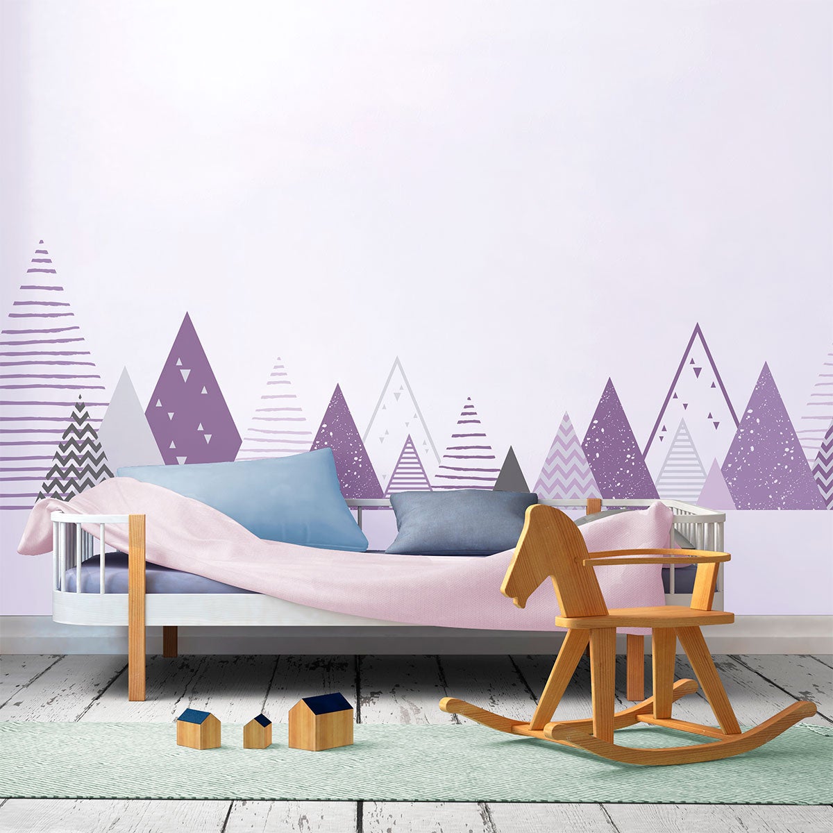Adesivo bambino di montagna scandinavo rimkera - Sticker adesivo - adesivi murali - 120x200cm - 5