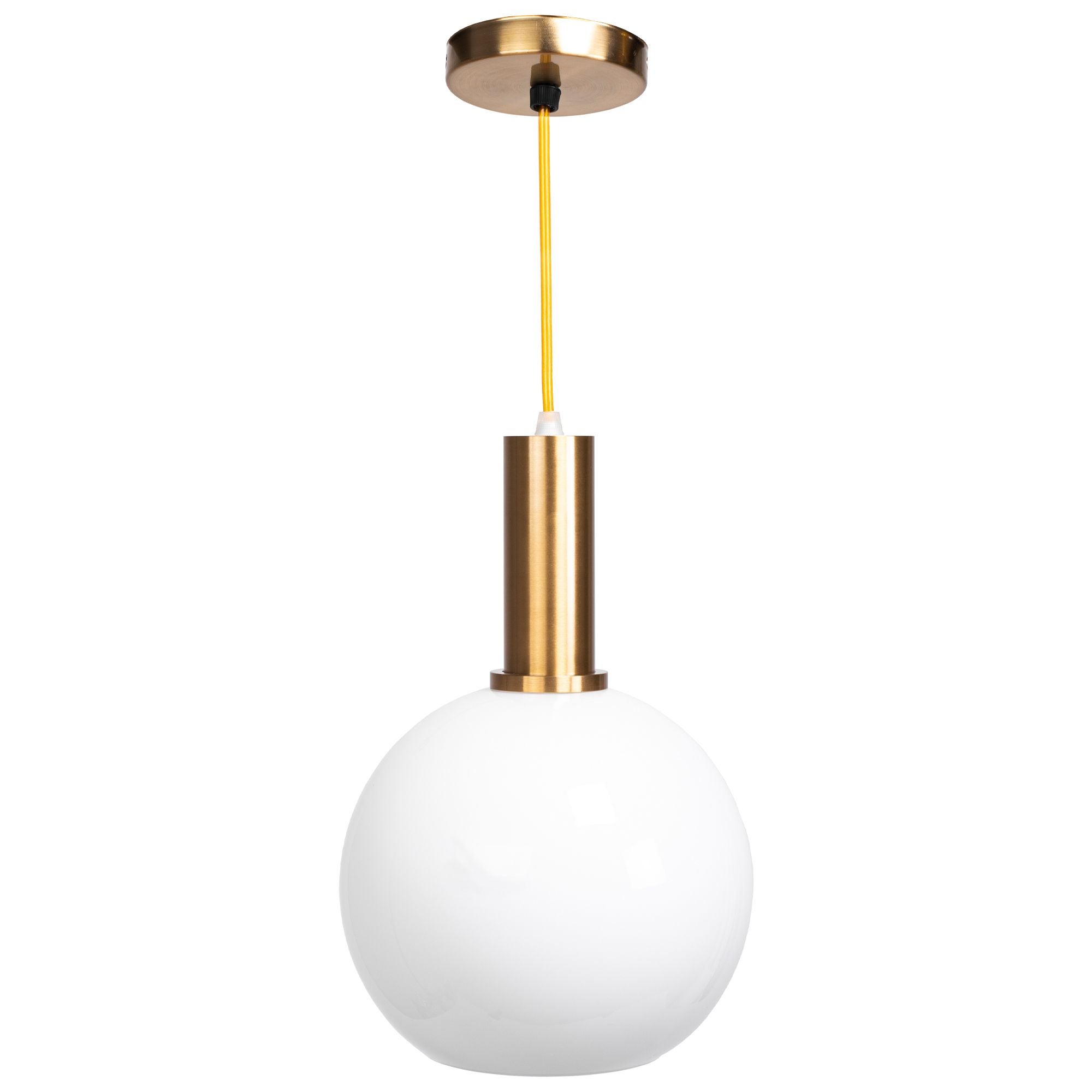 Lampa Sufitowa Wisząca Toolight App666-1Cp Złoty Biały