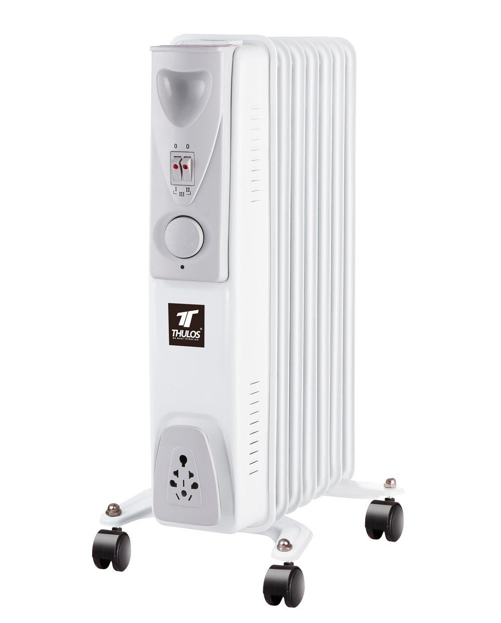 Sichler Ölradiator: Öl-Radiator mit 7 Rippen und Thermostat, 800 W 4022107265270
