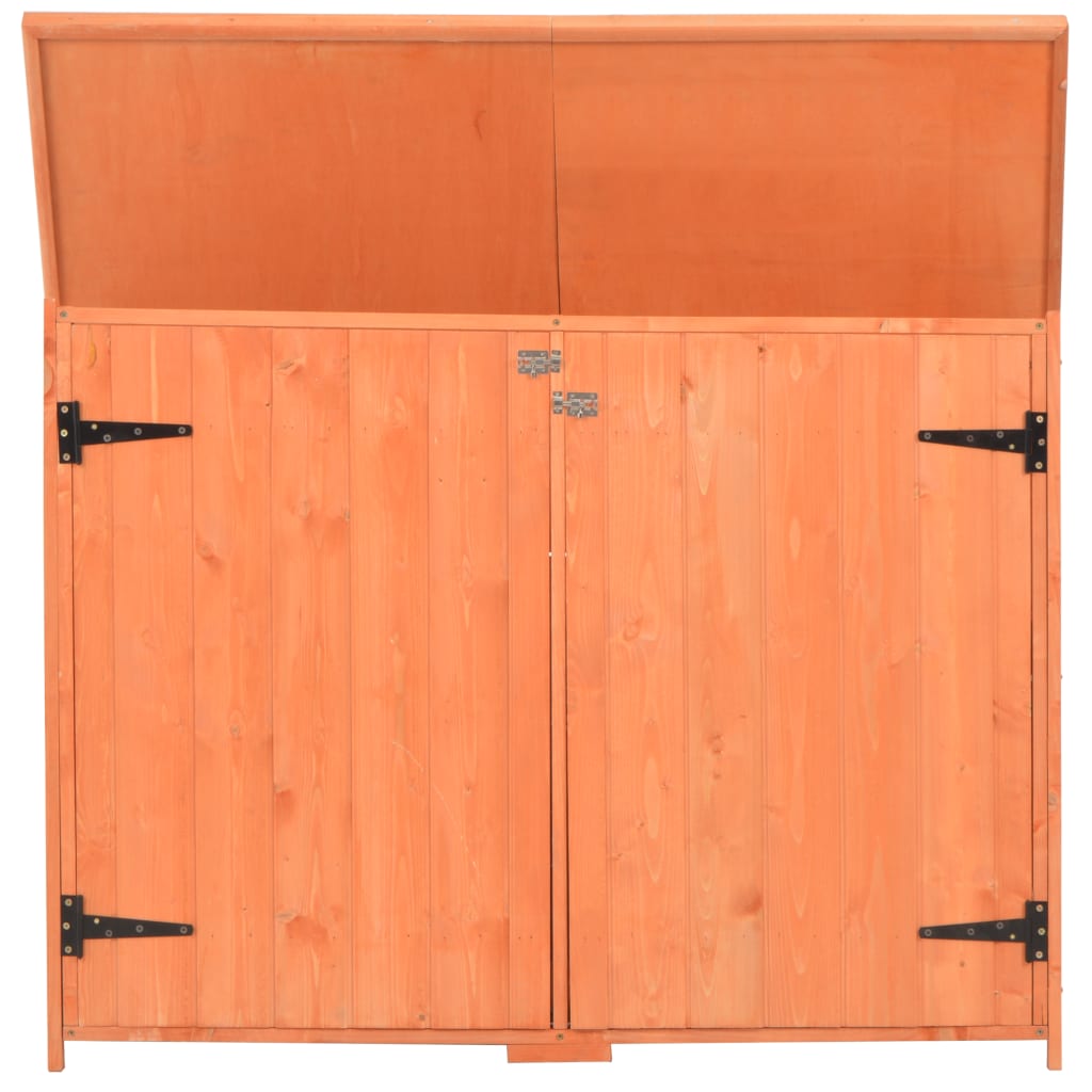 Abri de stockage de jardin 120x50x91 Bois - 5