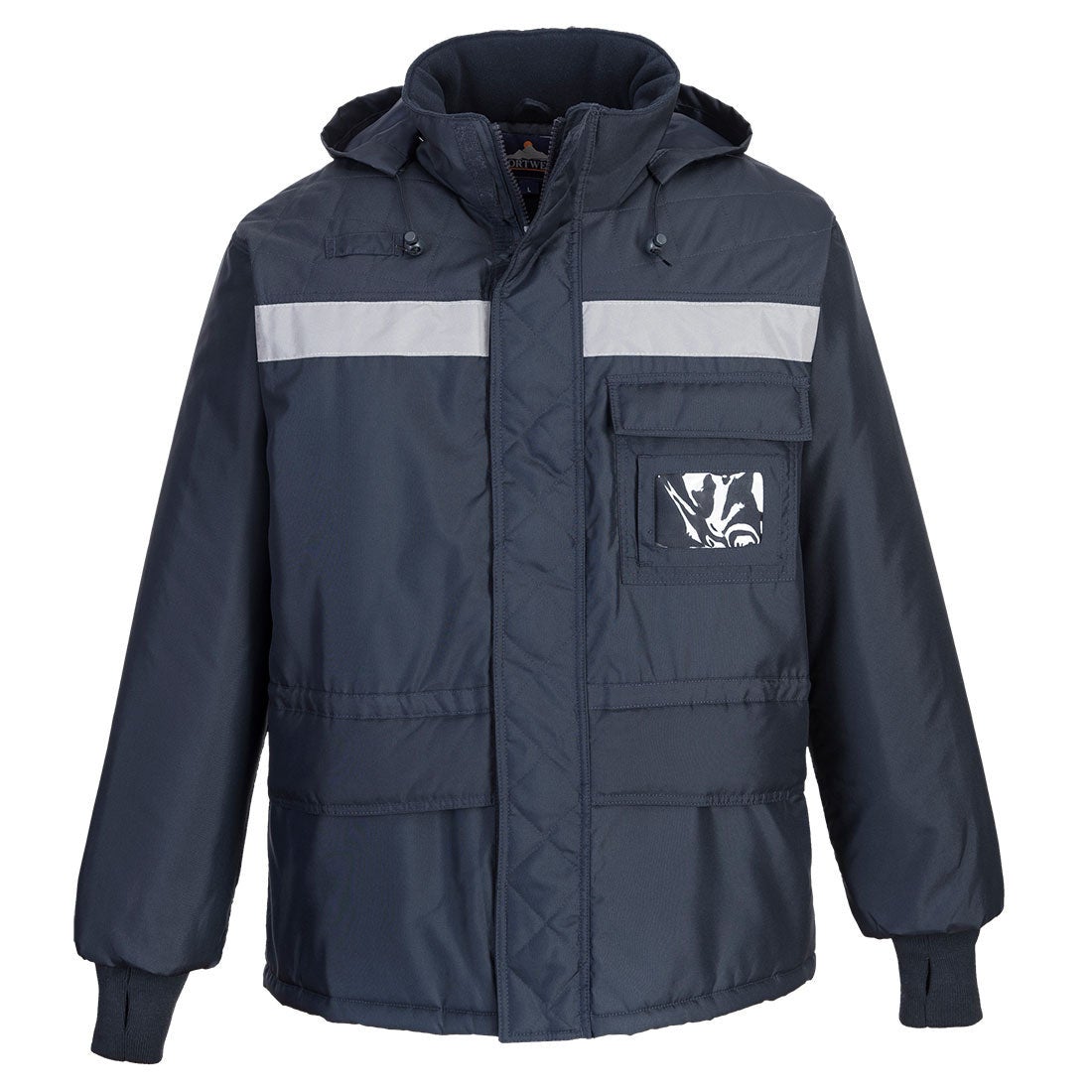 Portwest - Parka de travail chaude spécial frigoriste - Bleu Marine - 5XL - 3