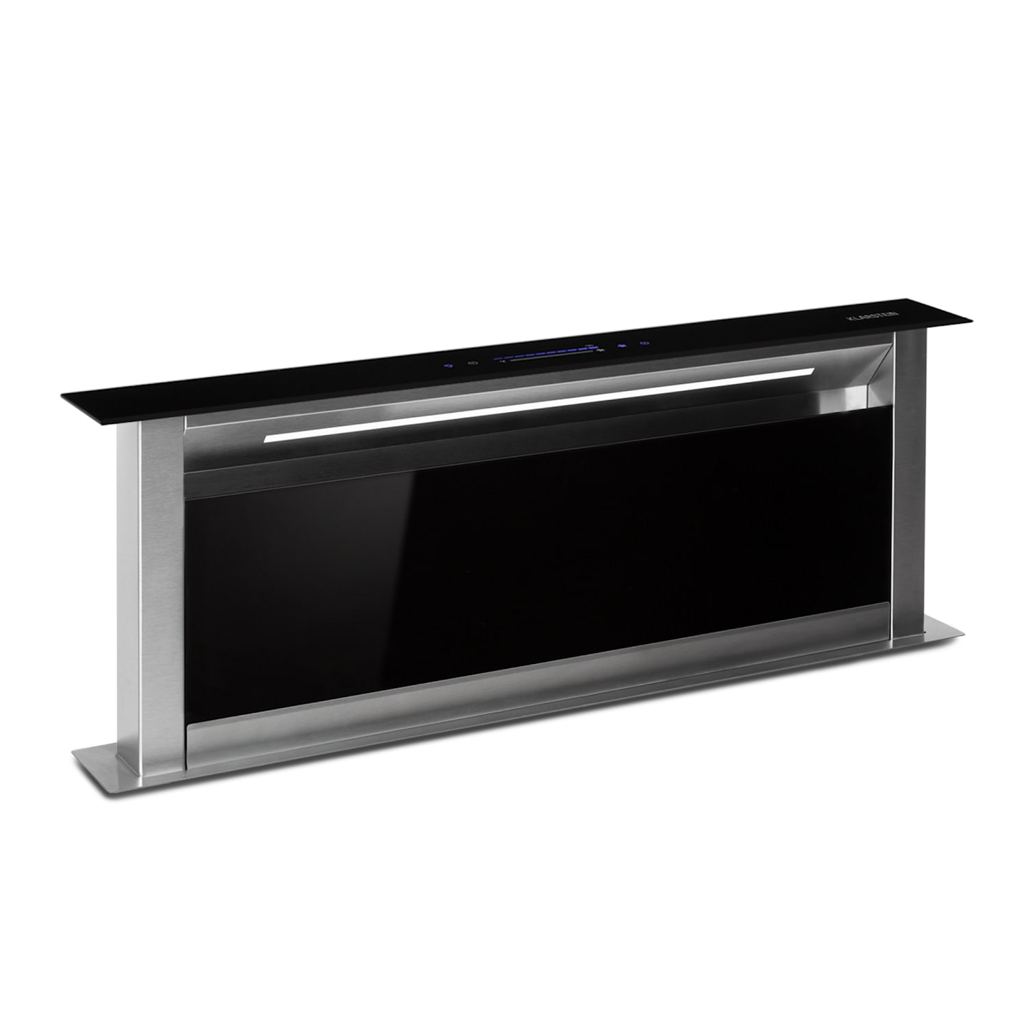 Klarstein Royal Flush Eco Downdraft Campana De Extracción 90 Cm 604 M³/H A+ Negro , Leroy Merlin