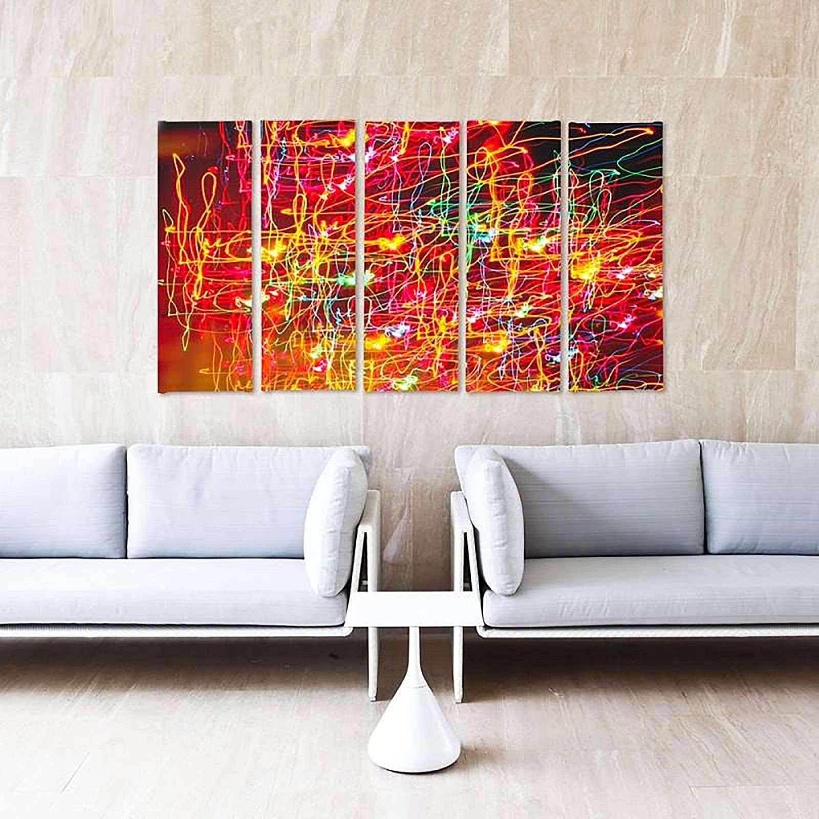 Tableau 10 abstraction - 100 x 70 cm - 5