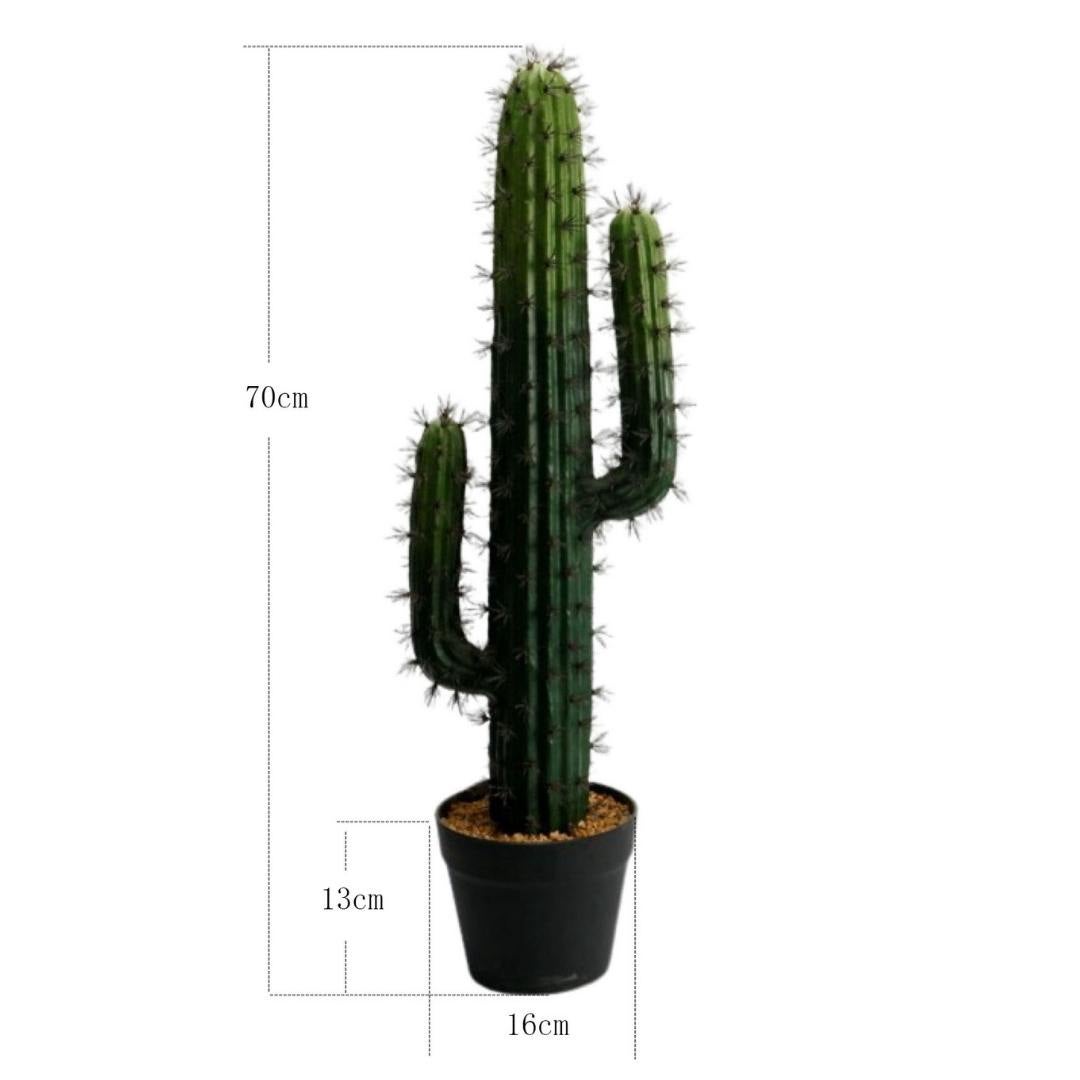 Planta Artificial Cactus Saguaro 70cm en vaso - 7
