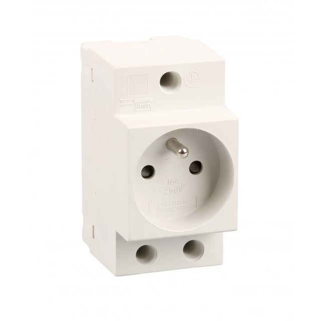 Prise de courant modulaire 10/16A