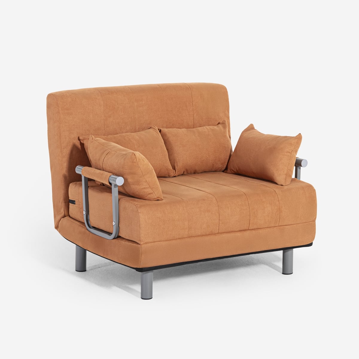 Le Roi Du Relax  Sillón Cama De Tela Plegable Compacto Deborah Twin Class , Leroy Merlin