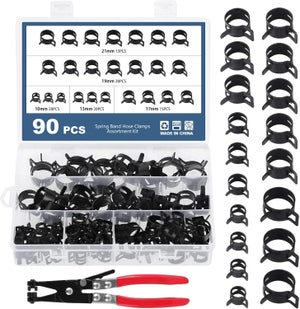 Assortimento di fascette stringitubo | 4 - 45 mm | 6 pz Assortimento di fascette stringitubo | 4 - 45 mm | 6 pz