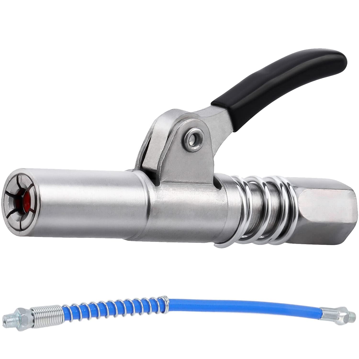 Accessoire Pistolet Graisse NPT 1/8 Teklemon Raccord De Pistolet à Graisse, G Coupler Embout Pompe à Graisse,Embout De Préhension Kit Lubrification Manuelle Avec Tuyau Accessoire Pistolet Graisse NPT 1/8 Teklemon Raccord De Pistolet à Graisse, G Coupler Embout Pompe à Graisse,Embout De Préhension Kit Lubrification Manuelle Avec Tuyau