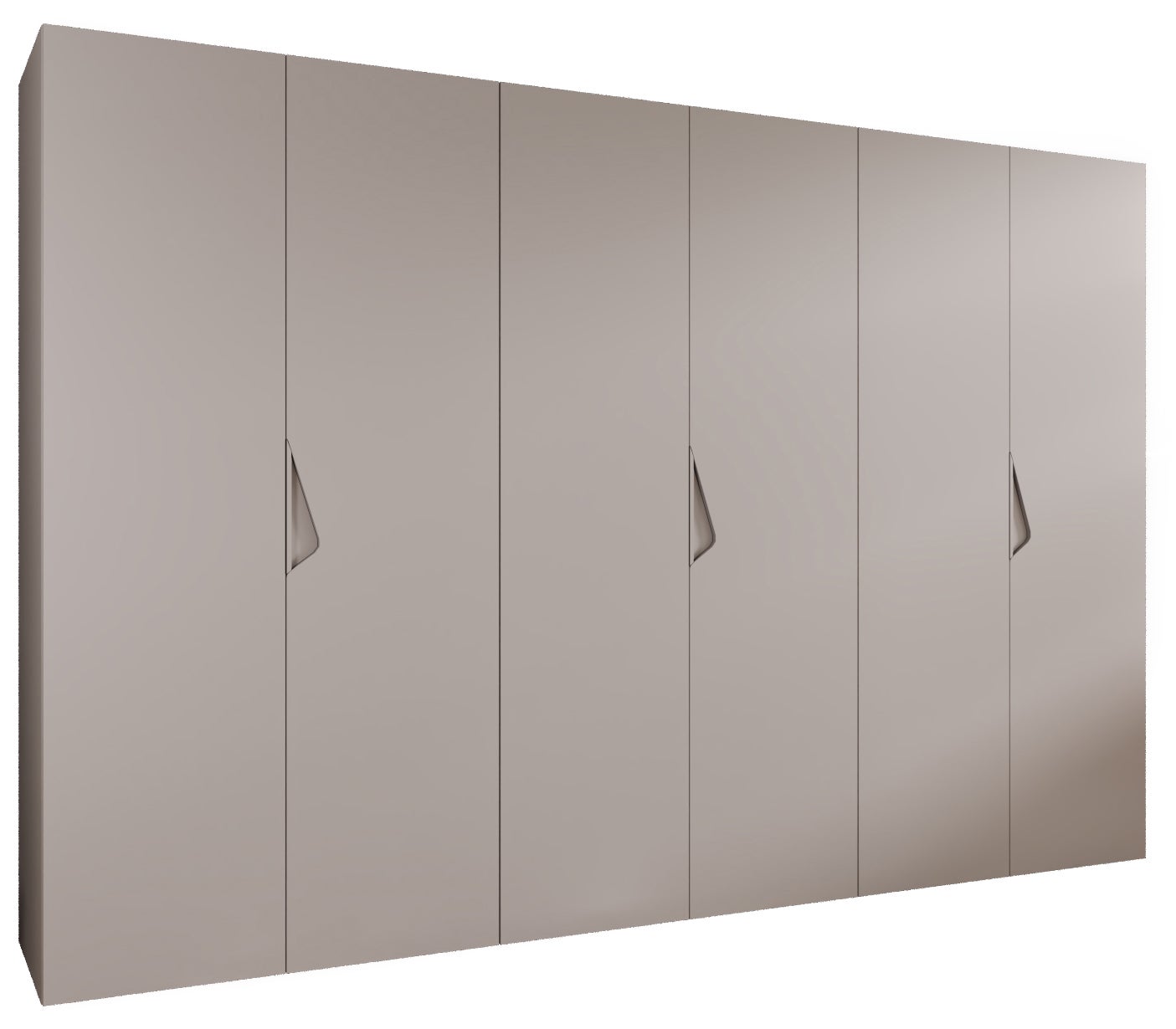 Szafa uchylna otwierana Sandi 1 300 (100x3) x 52 x 202 cm kaszmir + u. kaszmir