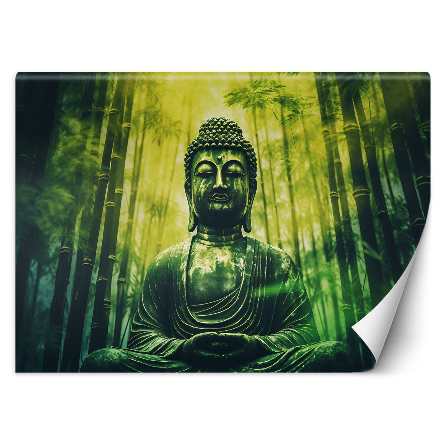Fototapeta, Budda i bambusy zen 300x210