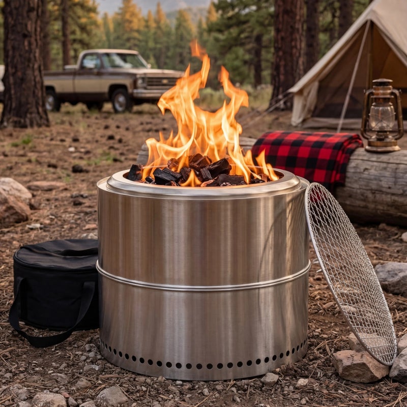 Feu De Pin En Bloc – Allume-feu En Résine De Pin Pour Survie, Camping Et Randonnée – Bushcraft Et Extérieur – Compact Et Léger