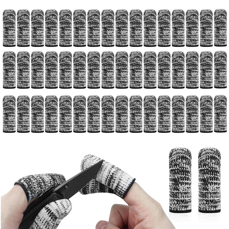 50pcs anty-cięcia palca pokrywa palca ochronny rękawice pokrywa rękawice zbieranie narzędzi kuchennych