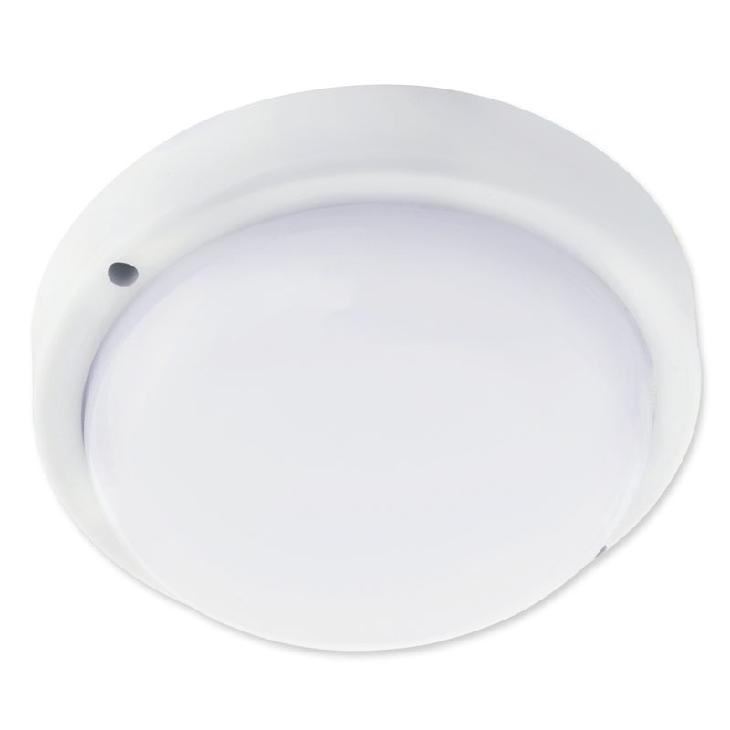 Plafon z czujnikiem ruchu LED Maks 12W 15,5cm IP54 neutralna biel 4000K biały lampa MasterLED