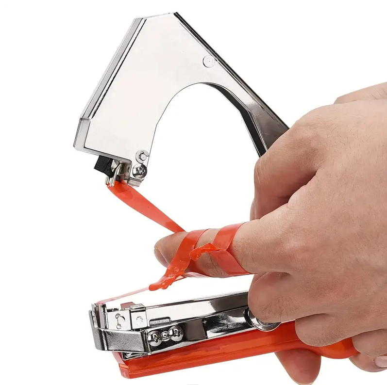 Machine à attacher les plantes pour attacher les tomates, les poivrons et les concombres rapidement et facilement, outil de jardinage pour vigne - 6