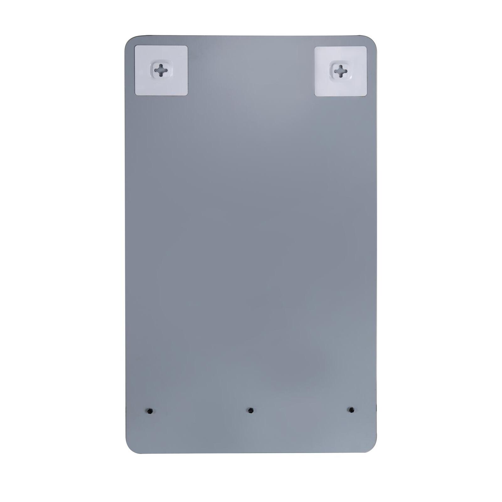 Meuble lave-mains sur pieds JOHANN décor chêne + vasque + robinet + miroir - 9