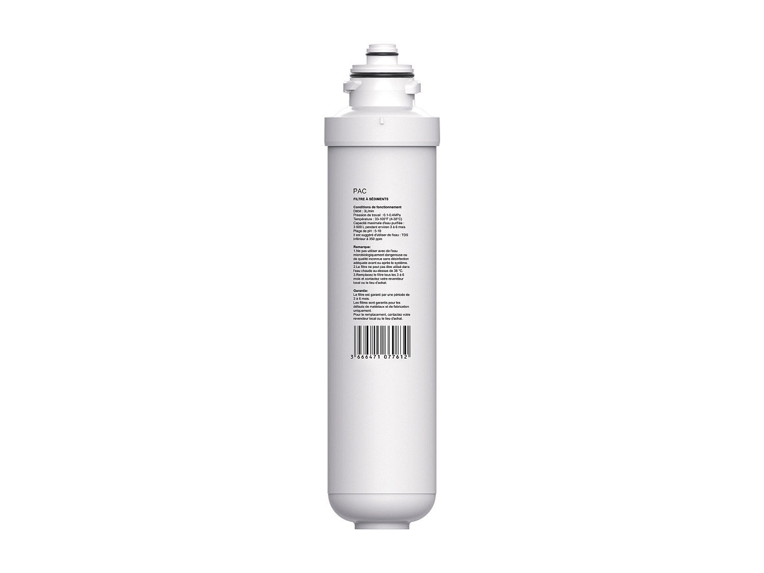 Filtr PAC do dystrybutora wody WATERIA