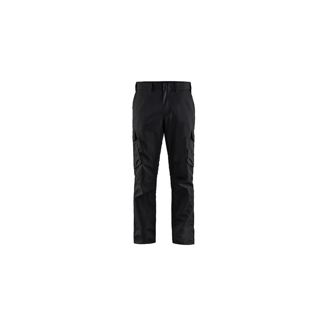 Pantalon industrie stretch 2D Noir/Rouge - Blaklader - Taille 38