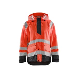 Gilet Softshell Haute Visibilité Blaklader - Taille L, Rouge - Certifié EN20471 Et EN343 - Coupe-vent, Imperméable Et Respirant