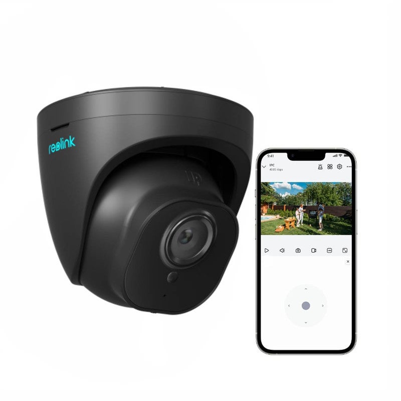 Caméra de surveillance 5MP PoE enregistrement audio dôme filaire ...