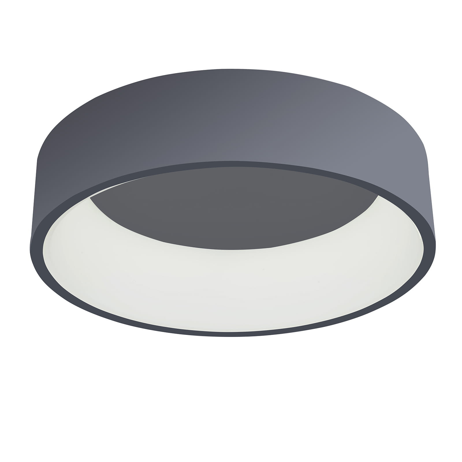 Plafon Chiara okrągły szaro-biały LED 32W 3000K 1760lm wym: 13 x 45,5 cm IP20 akryl Italux