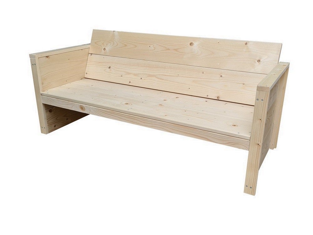 Wood4you - Banc de jardin - Bois - Kit de construction Lucas (140