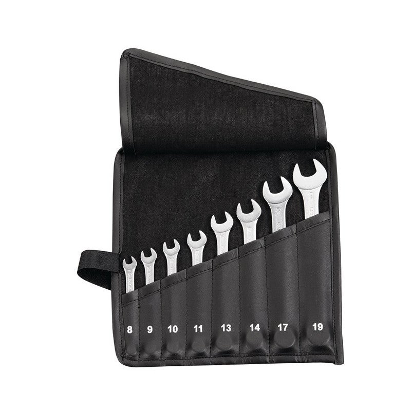 Jeu de clés mixtes 8 pcs. ouv. de clé 8-19 mm forme A CV-acier en ...