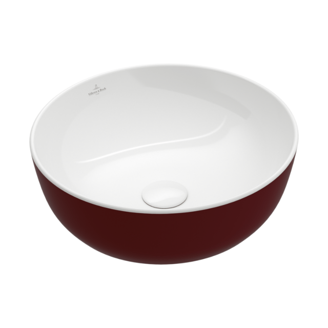 Vasque ronde à poser VILLEROY ET BOCH Artis Bordeaux