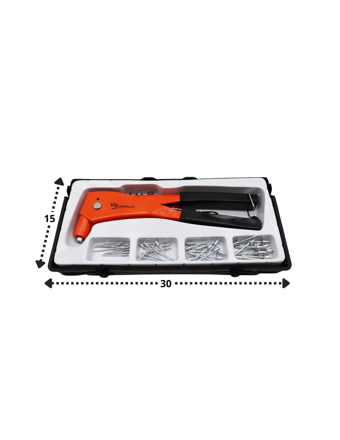 Assortiment de pince à riveter Avec Rivets-1 pièce - 5