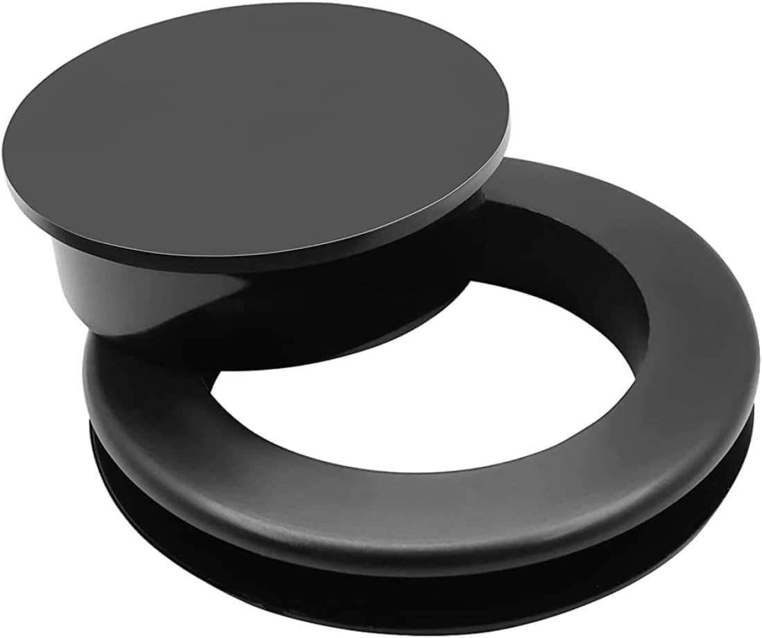 Set Di 2 Anelli Per Foro Ombrellone Da Tavolo – Diametro Esterno 6,5 Cm, Interno 4,2 Cm, In PP, Con Coperchio, Per Esterni - 4