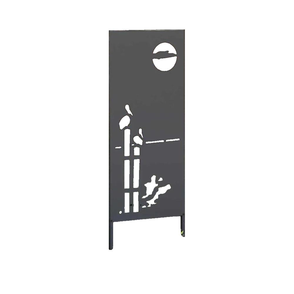 Écran de confidentialité de jardin Anthracite 50 x 140 cm vidaXL - 3