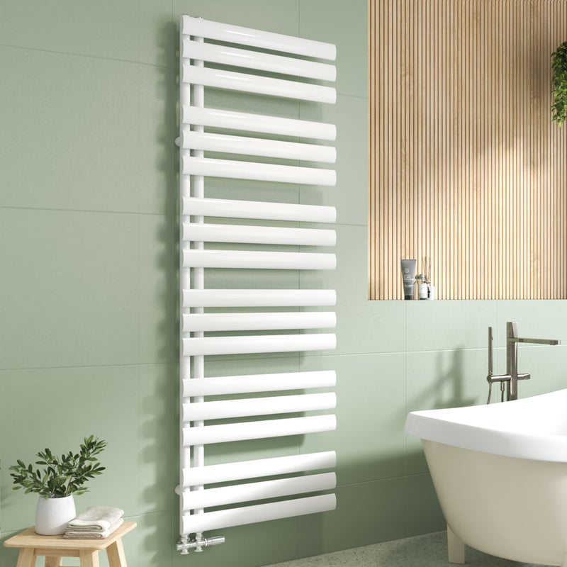 EMKE Grzejnik Łazienkowy 782W, 174x60 cm, 5,3 bar, do 8 m² – Biały