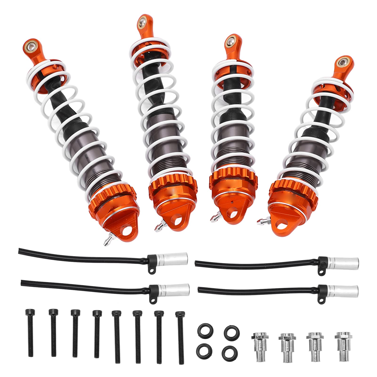 Amortisseur Métal RC Pour WLtoys 144001 - Pièces De Rechange Rouge Pour Voiture Télécommandée 1/14