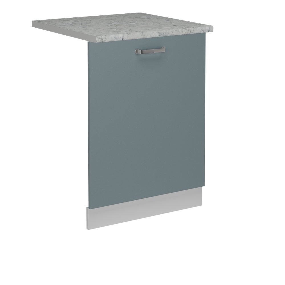 Vicco Panel przedni zmywarki R-Line, Niebiesko-szary, 60 cm , BP Marmur