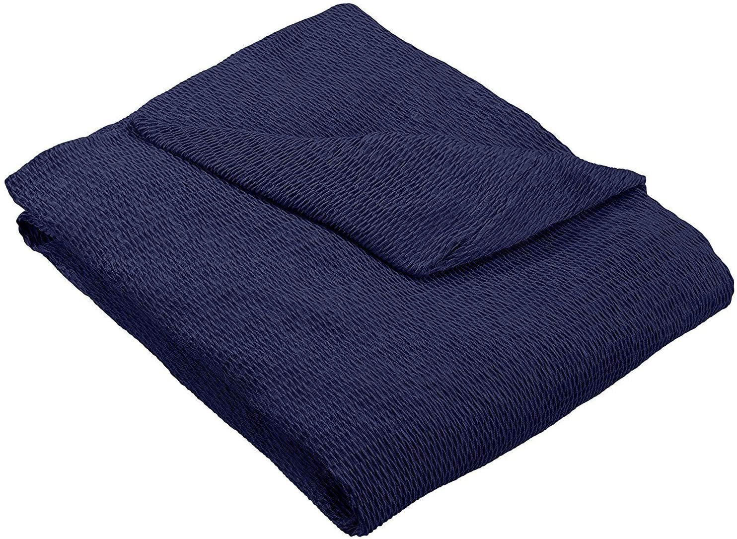 Martina Home - Túnez - Fodera per poltrona relax - Blu navy - 4