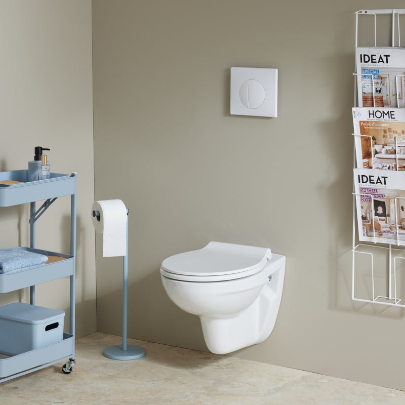 Siamp Abattant Wc Fixation Dessus Pack WC Suspendu Bati Siamp