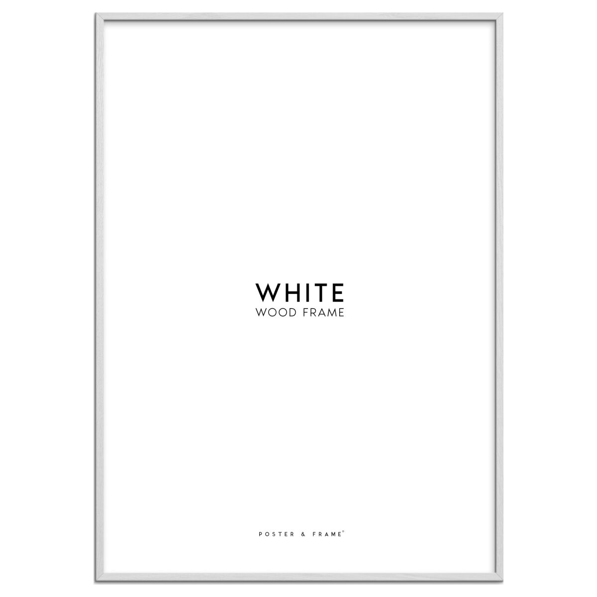 Frame white wood frame acrylic leroy merlin