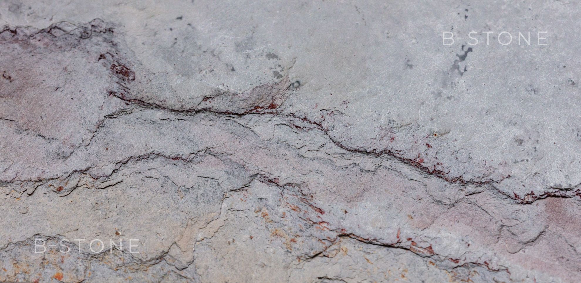 Feuille De Pierre 100% Naturelle B-Stone Mont Blanc 100 2400x1200mm - 2,88m2 - 2