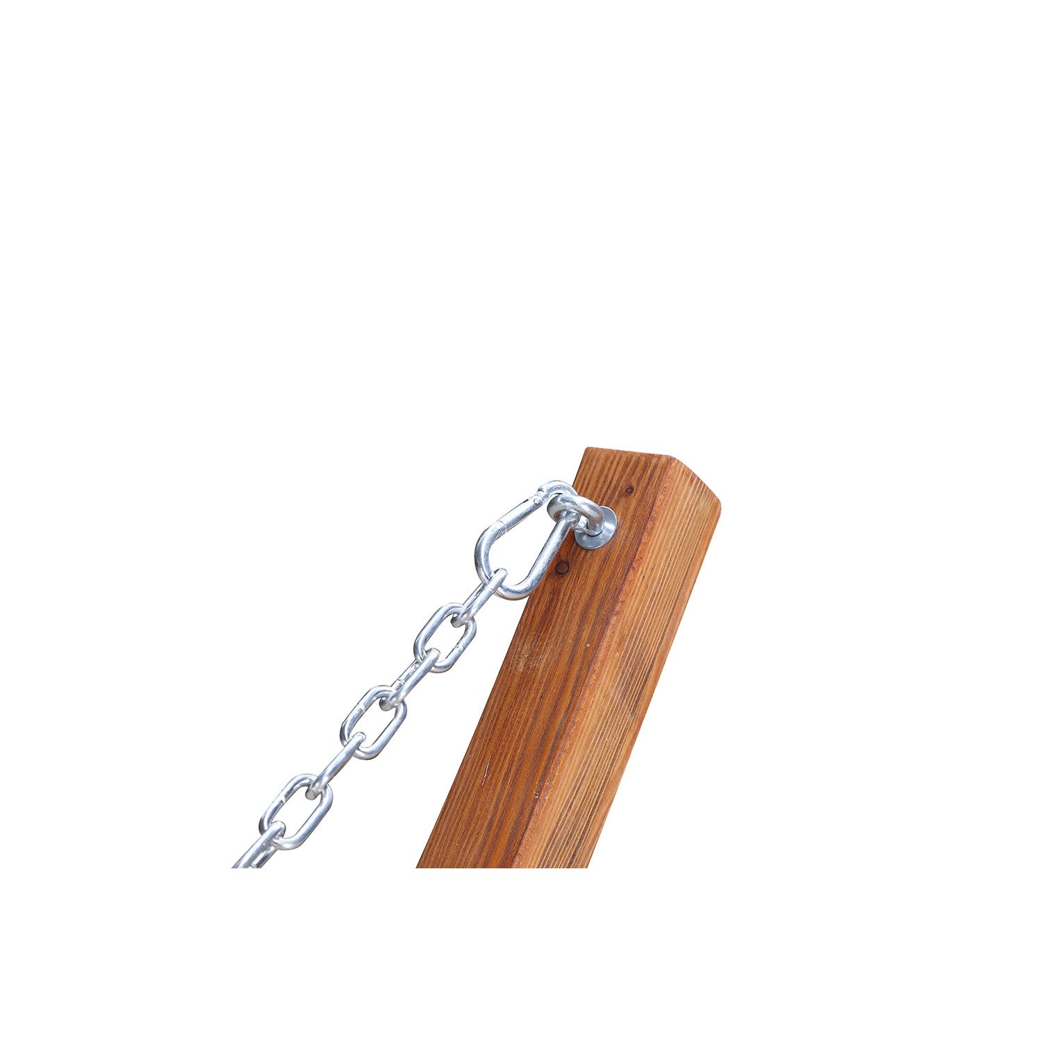 Hamac sur support 3,15 m en bois écru LAGOA - 5