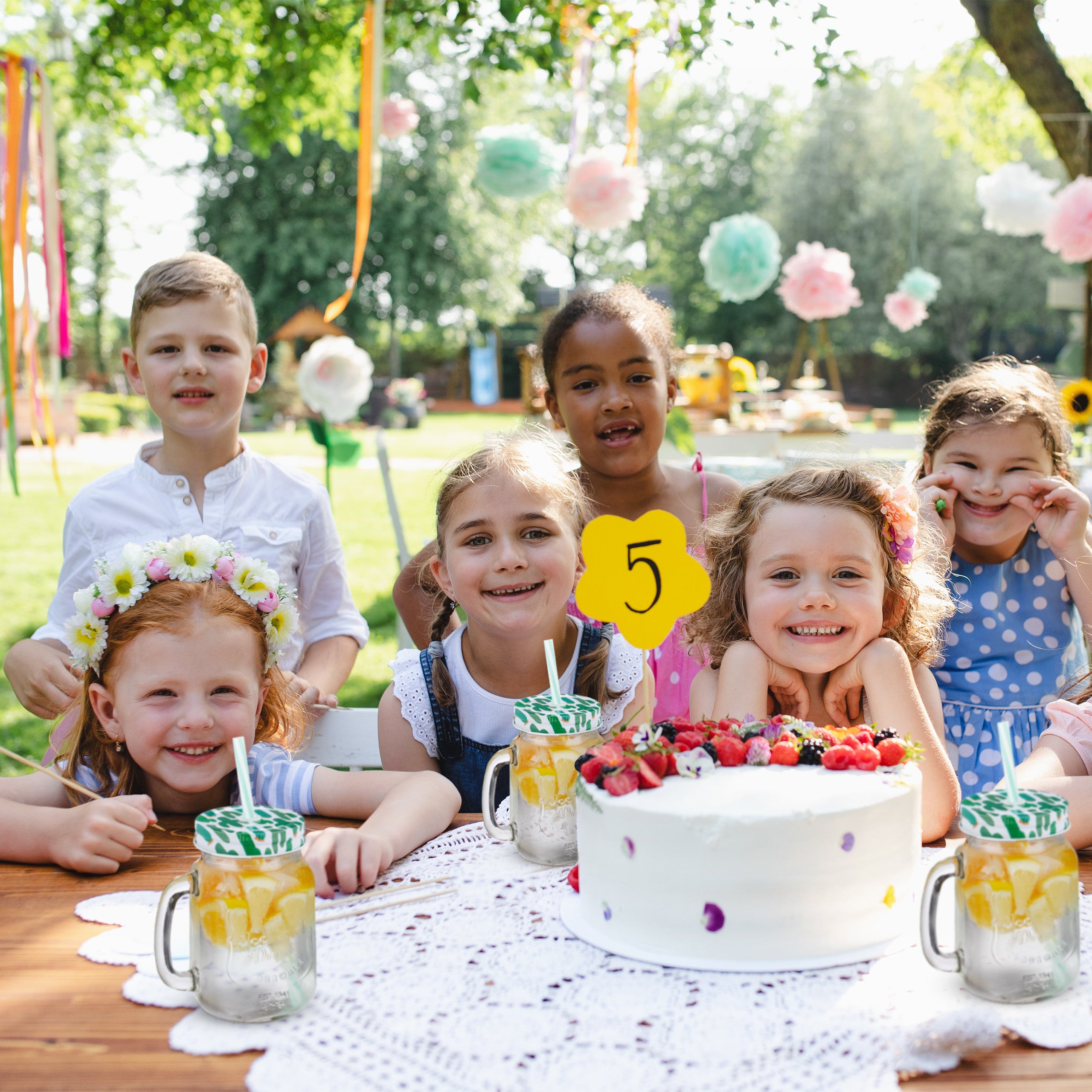 Relaxdays Set 8 Tazze, con Coperchio e Cannuccia, Design Cactus, Tè Freddo, Bevande, Limonate, Party, 500 ml, Colorato - 3