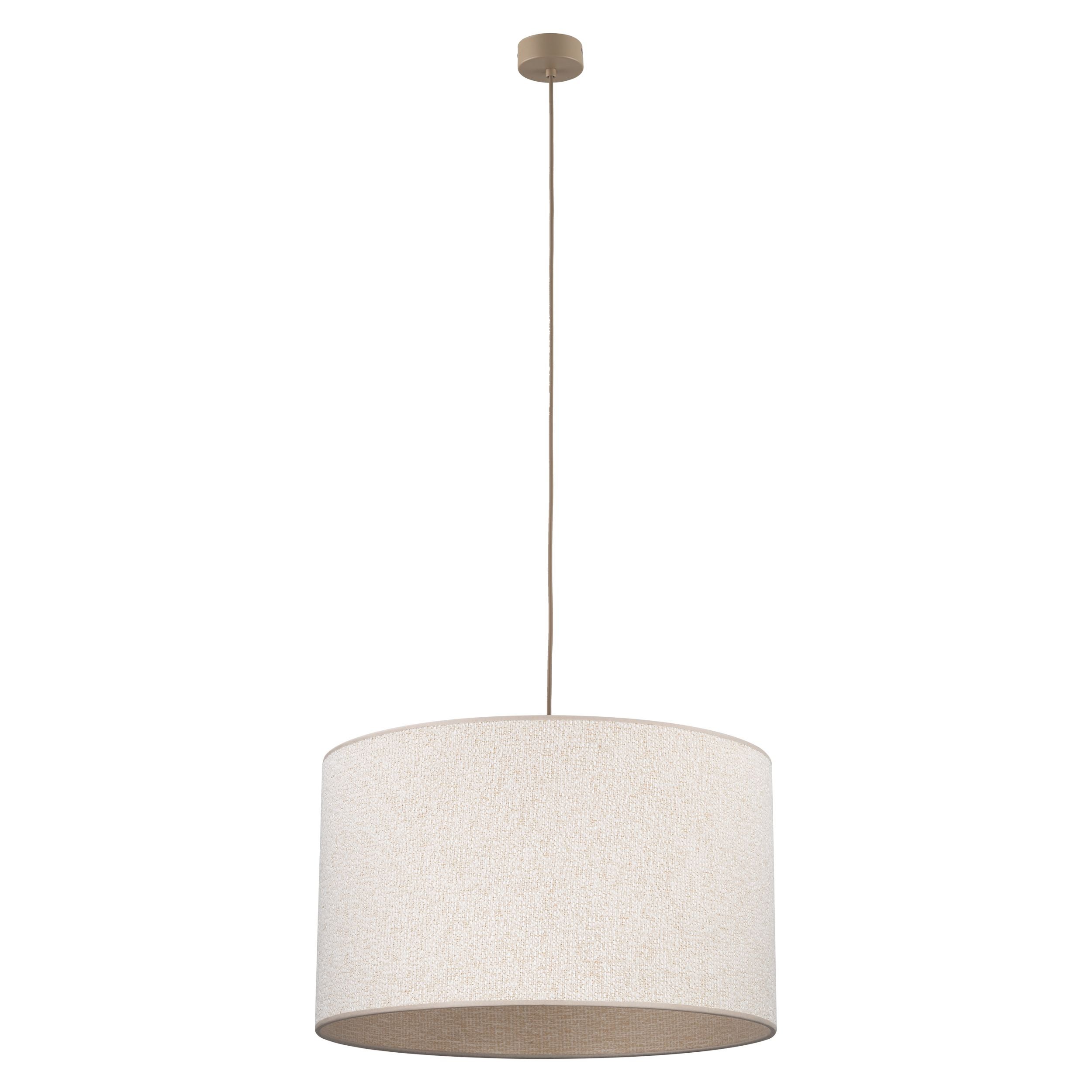 Lampa Wisząca Tk Lighting Vellum Sabia Beżowy Melanż 1Xe27