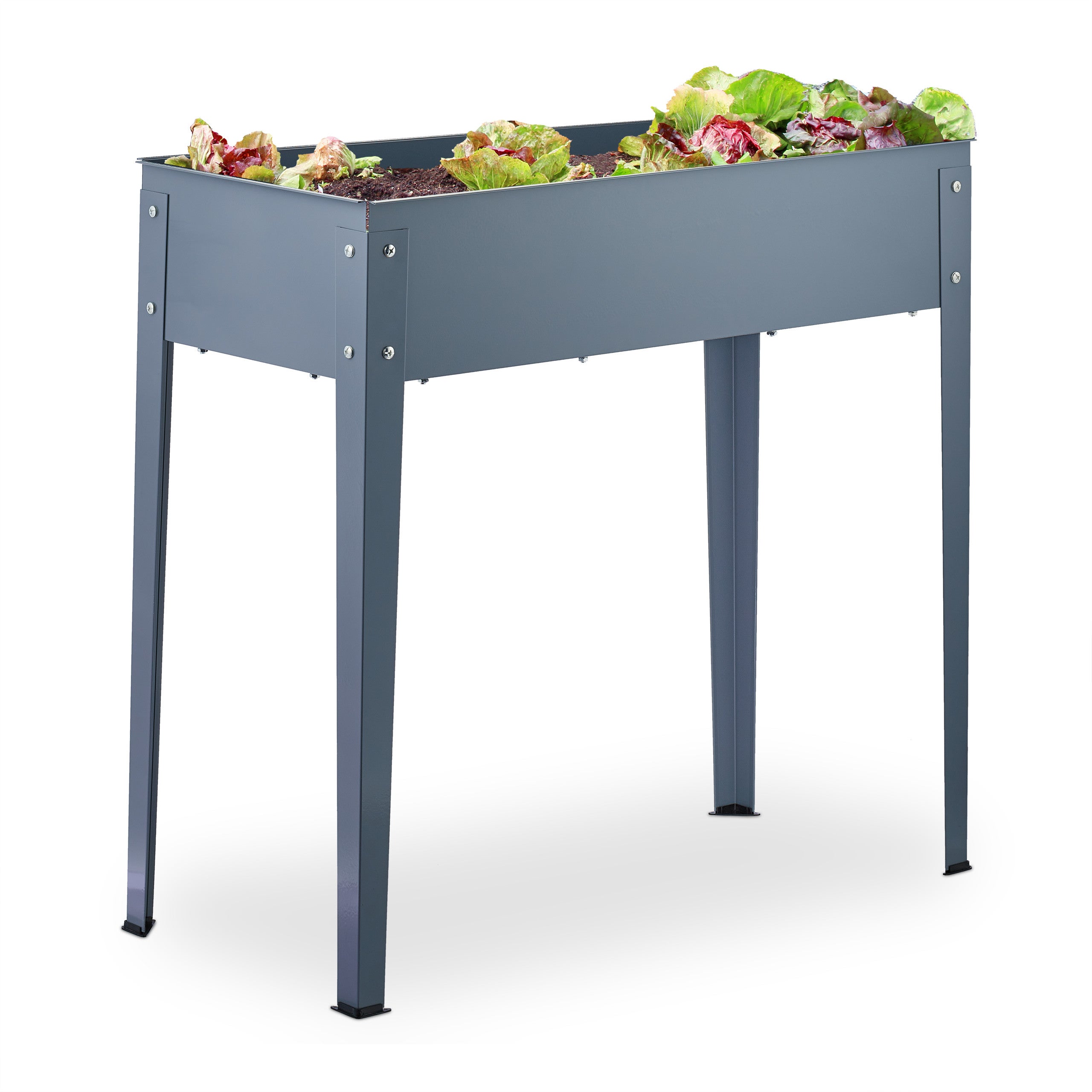 Aiuola Rialzata Da Balcone E Giardino, HLP: 80x85x40 Cm, Orto Da