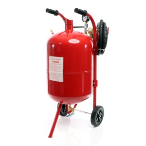 Sableuse Aérogommeuse Mobile 31,5L – Neuf, Sur Roulettes, Capacité 50 Lb / 23 Kg