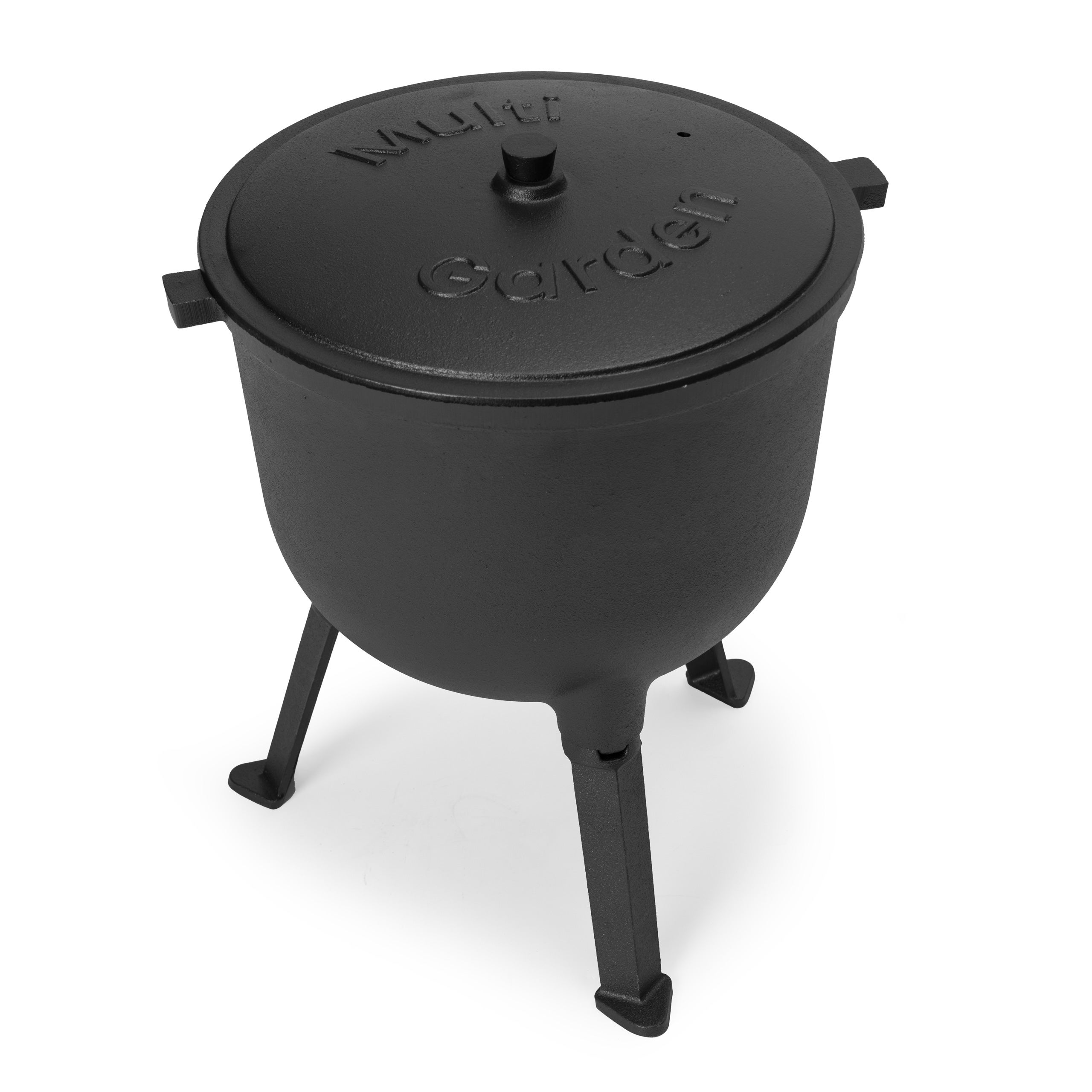Kociołek żeliwny emaliowany 10L stojący garnek myśliwski ognisko grill MultiGarden - 5