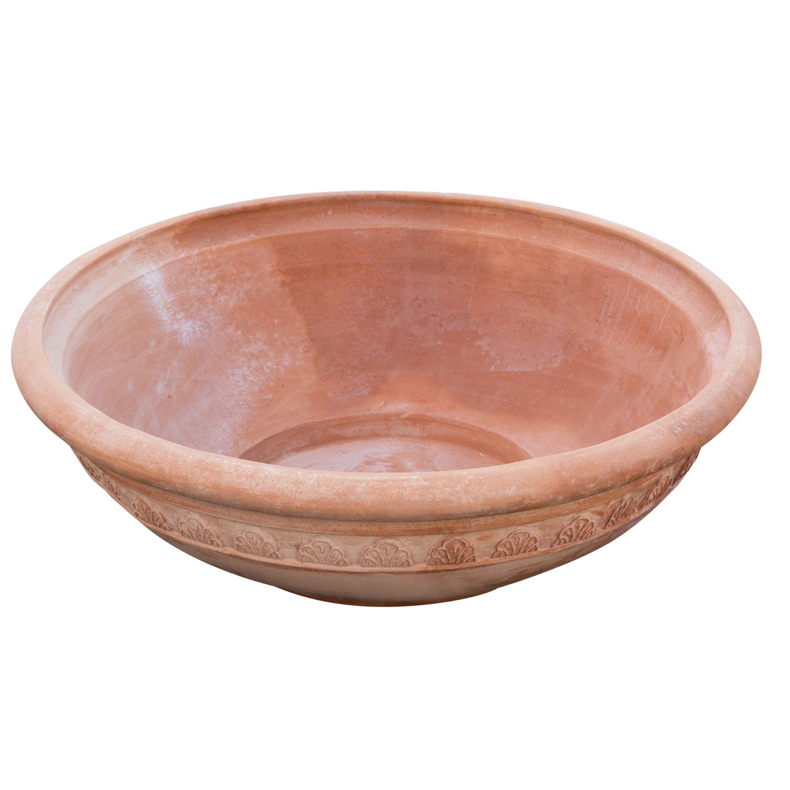 Biscottini  Maceta De Terracota, Tiesto Para Exterior, Jardinera Para Jardín, Balcones Y Terrazas, 103X35 Cm, Hecho En Italia , Leroy Merlin