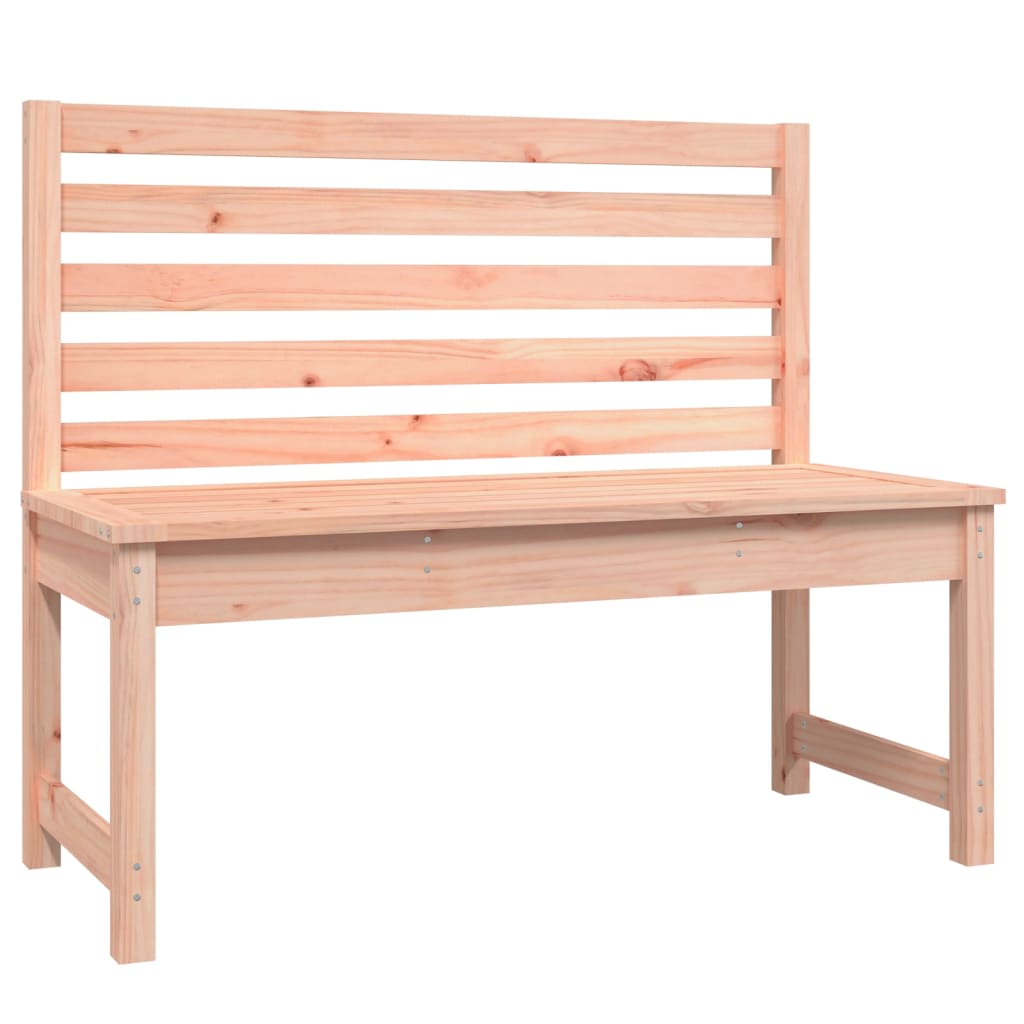 Banc De Jardin En Pin Massif - 80 X 38 X 45 Cm, Robuste Et Naturel, Idéal Pour Terrasse Ou Jardin - 7