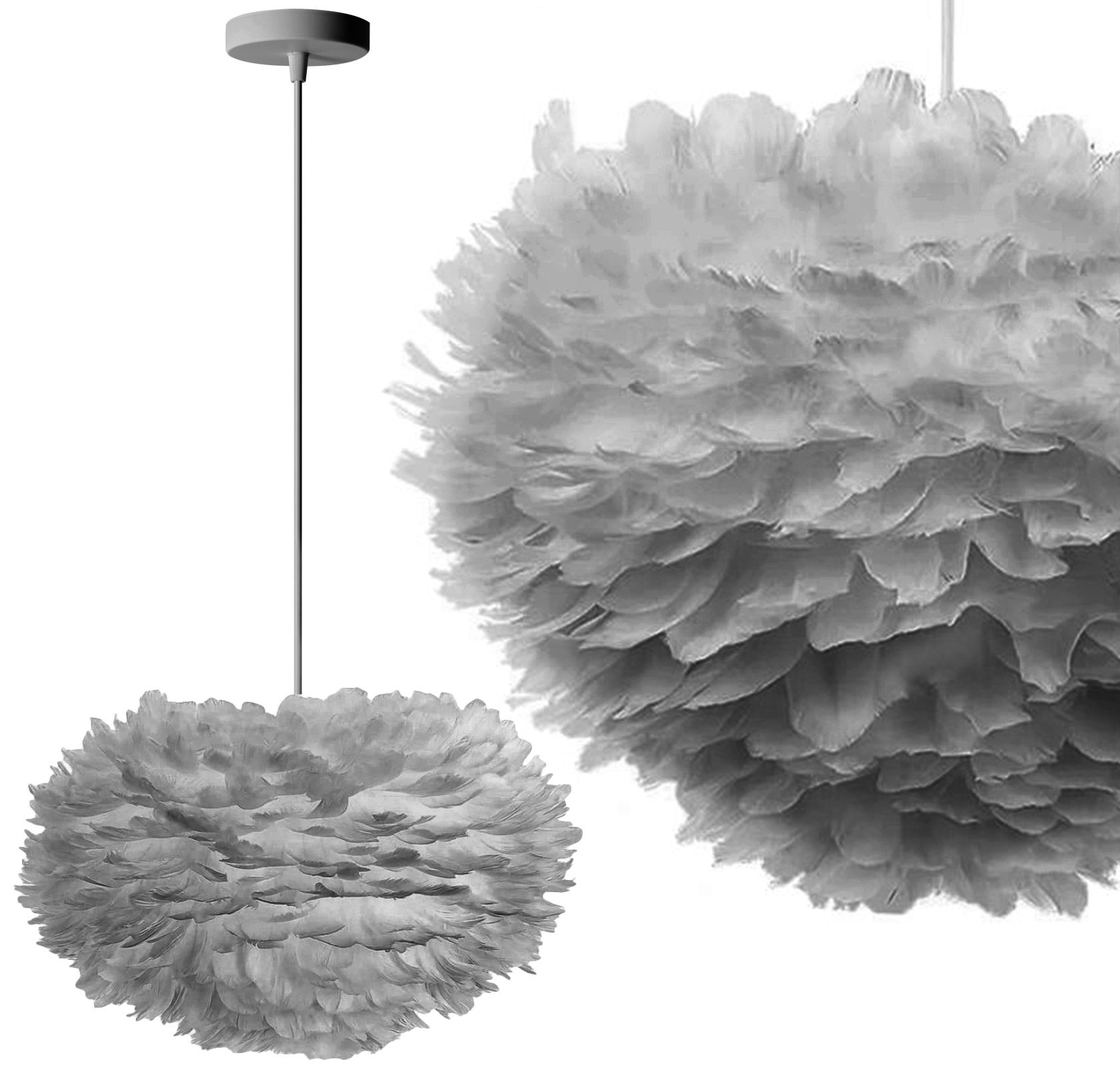 Lampa Sufitowa Wisząca Toolight App334-3Cp Szary